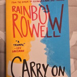 Carry On by Rainbow Rowell Hardcover Book. Novel. Fiction.